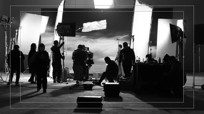 精神小妹专业拍摄团队工作场景